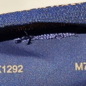 Interior tag showing code NX1292 and reference M77792