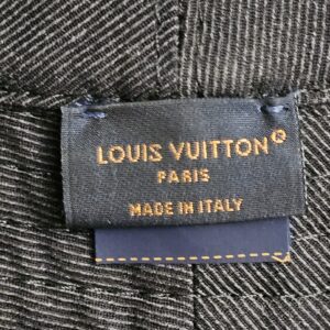 LOUIS VUITTON PARIS made in Italy label inside the hat