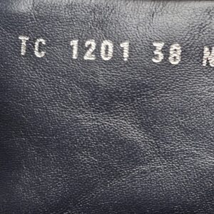 Insole stamped TC 1201, size 38