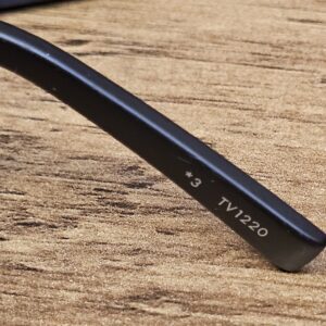 Temple tip marked TV1220