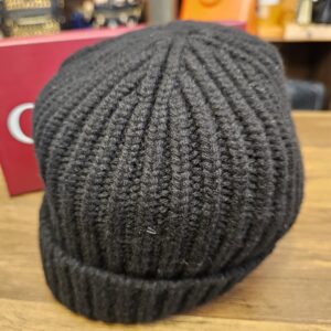Back of the Gucci black knit beanie
