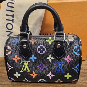 Nano Speedy with both rolled leather handles upright