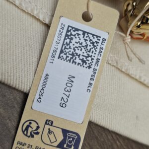 Retail tag reading style M03729