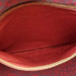 Inside the interior zip pocket