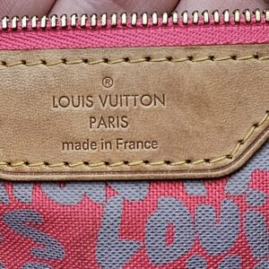 Interior heat stamp reading made in France