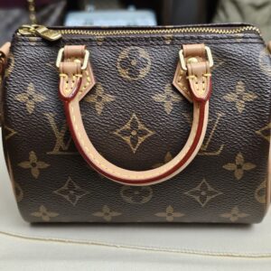 Back view of the Monogram canvas