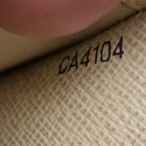 Date code CA4104 inside the cover