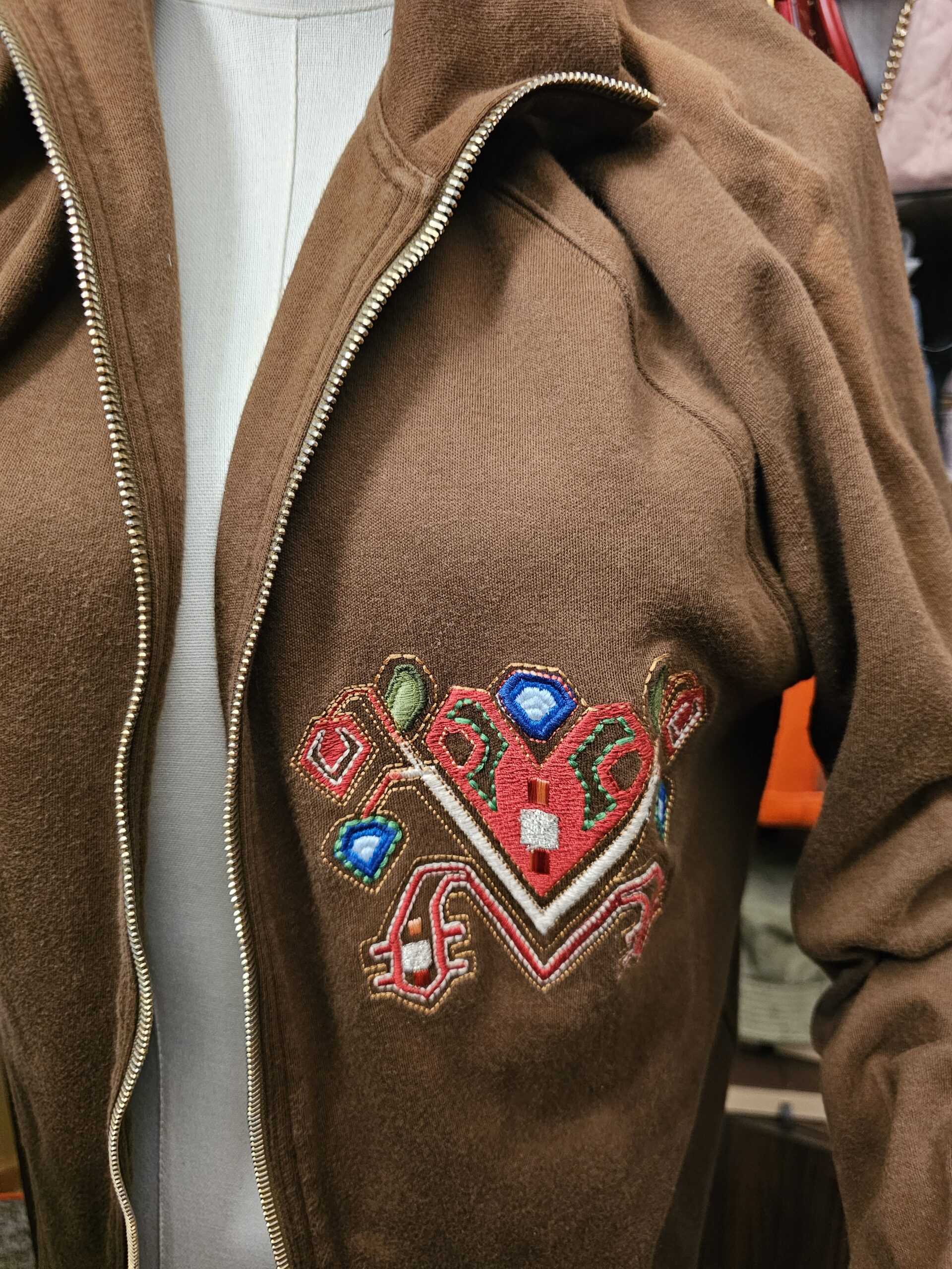 Louis Vuitton Embroidered Zip Sweatshirt - Image 13