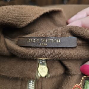 Louis Vuitton Embroidered Zip Sweatshirt - Image 4