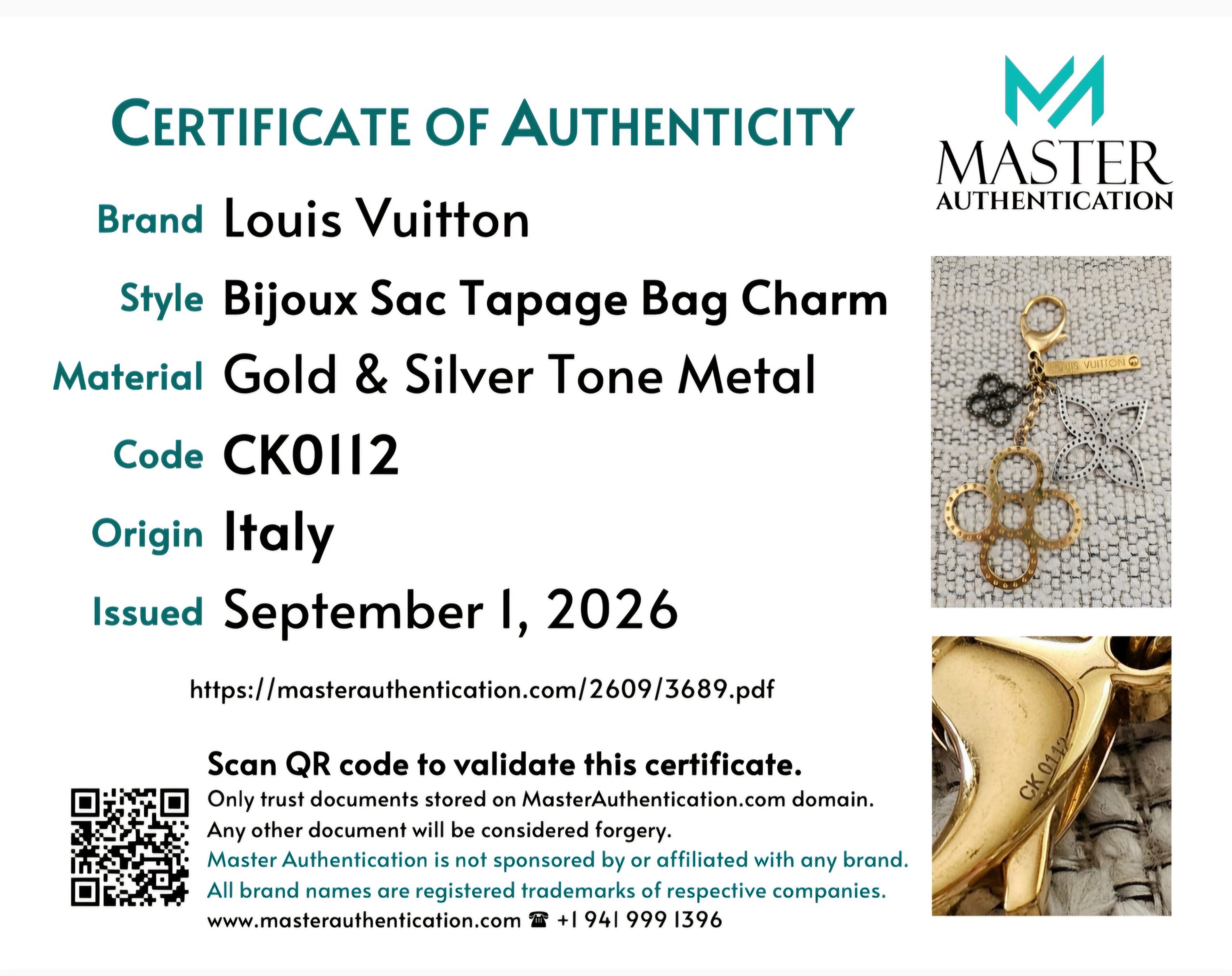 Louis Vuitton Bijoux Sac Tapage Bag Charm - Image 10