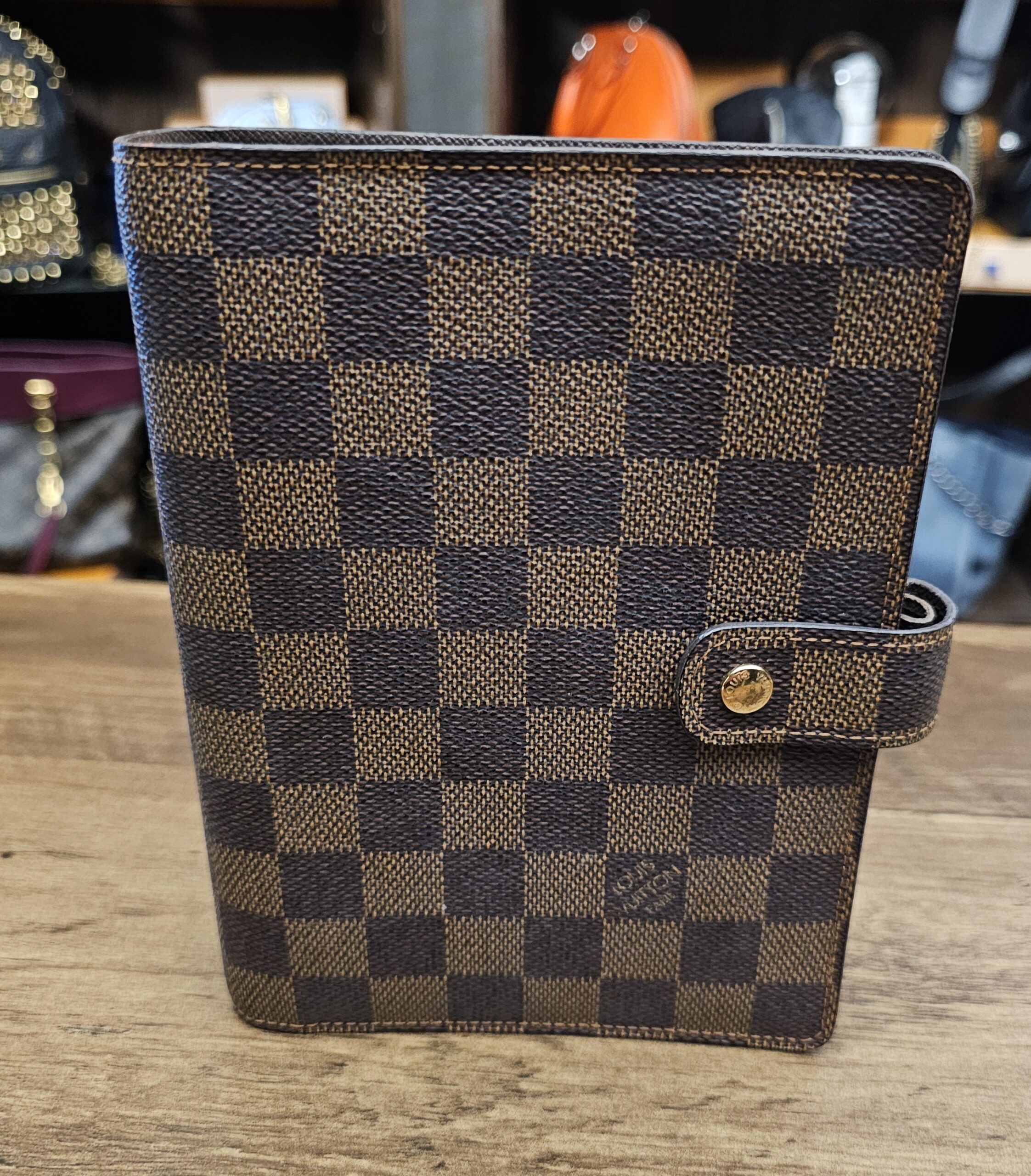 Louis Vuitton Agenda MM in Damier Ebene