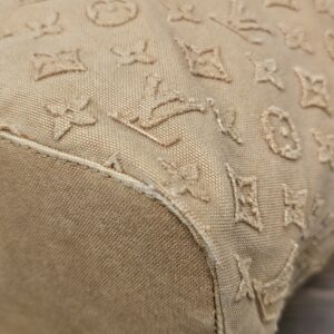 Louis Vuitton Denim Neverfull MM Beige - Image 13