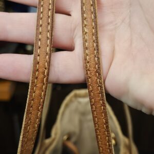 Louis Vuitton Denim Neverfull MM Beige - Image 17