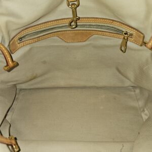 Louis Vuitton Denim Neverfull MM Beige - Image 21