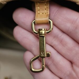 Louis Vuitton Denim Neverfull MM Beige - Image 22