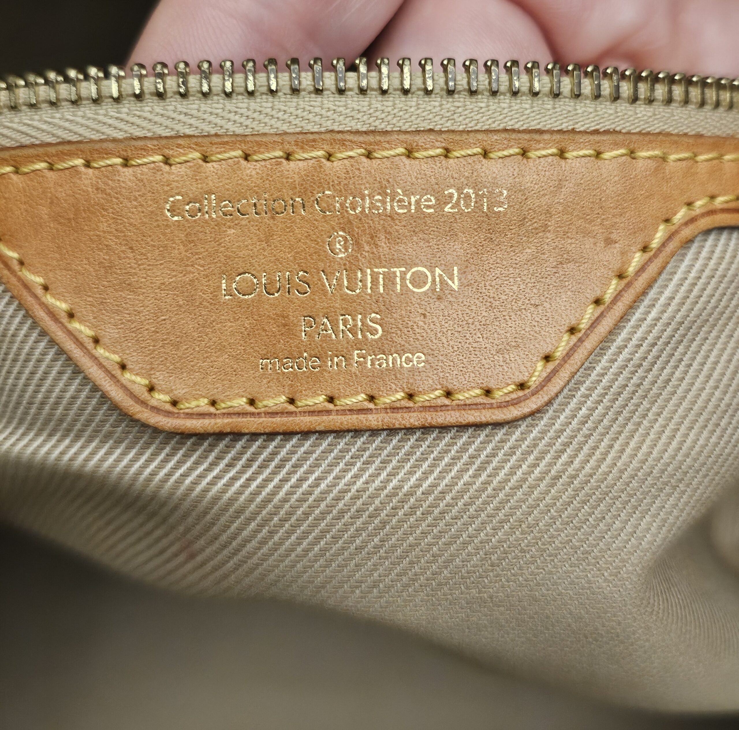 Louis Vuitton Denim Neverfull MM Beige - Image 23