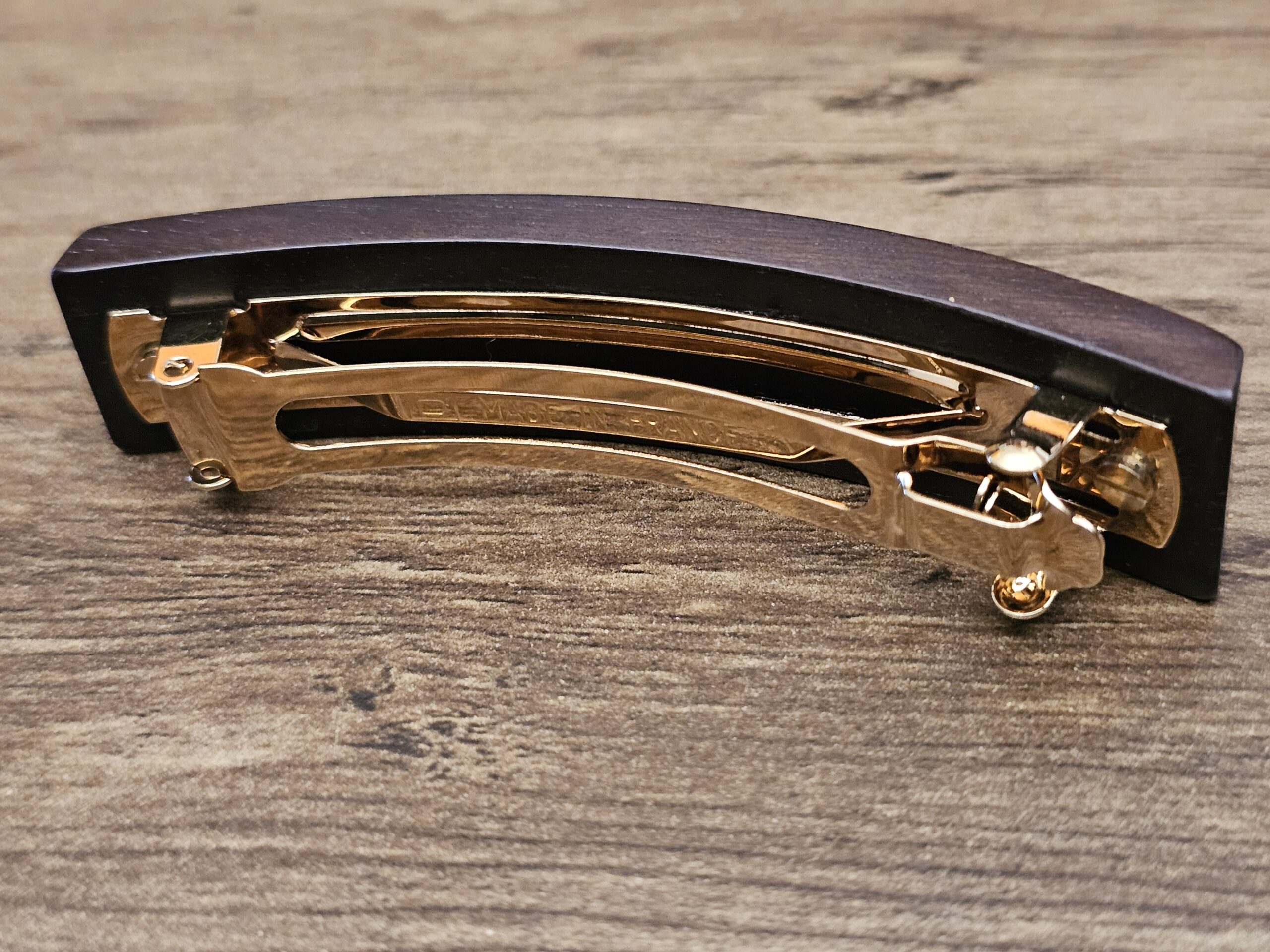 Louis Vuitton Monogram Wood Barrette - Image 3