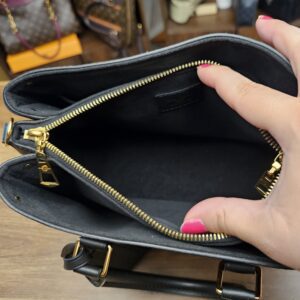 Other side compartment held open