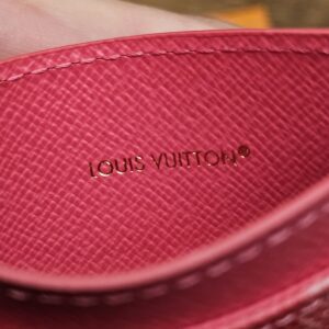 LOUIS VUITTON stamp inside a card slot