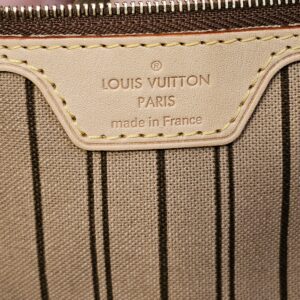 LOUIS VUITTON PARIS made in France heat stamp