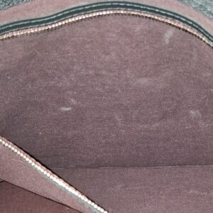Lining close up along the top edge