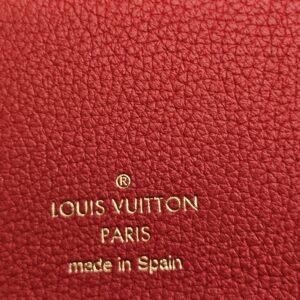 LOUIS VUITTON PARIS made in Spain heat stamp
