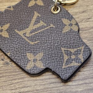 Monogram reverse showing light surface marks