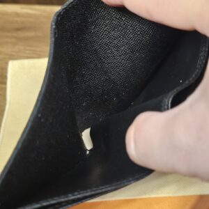 Second bill compartment opened