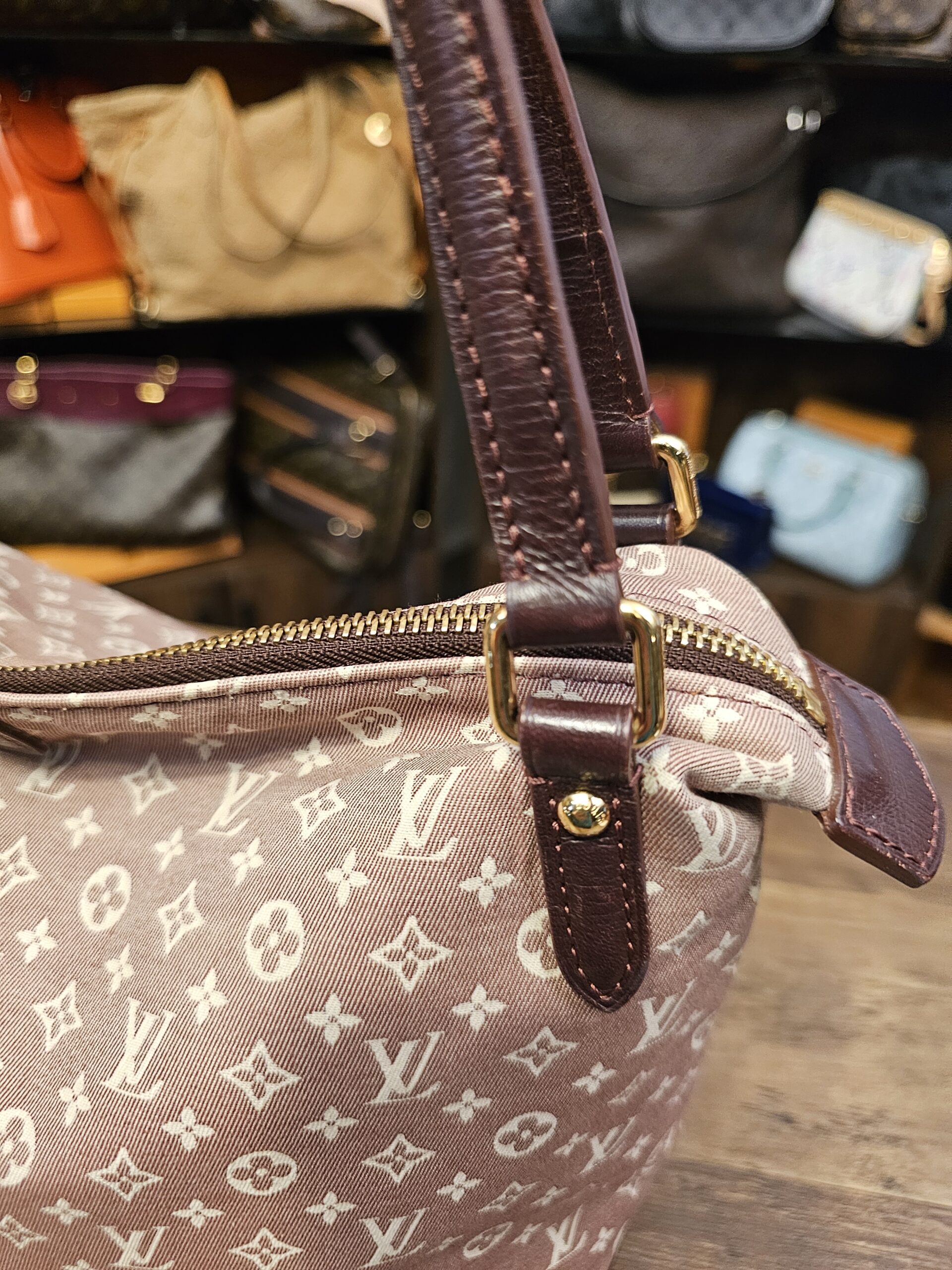 Strap attachment and buckle on the other side