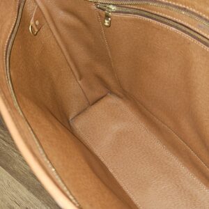 Interior lining and zip pocket