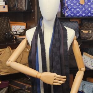 Draped long on a mannequin