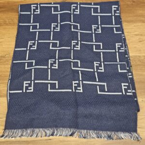 Navy side with the light FF geometric pattern