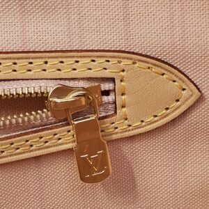 Interior zip pocket with the logo zip pull