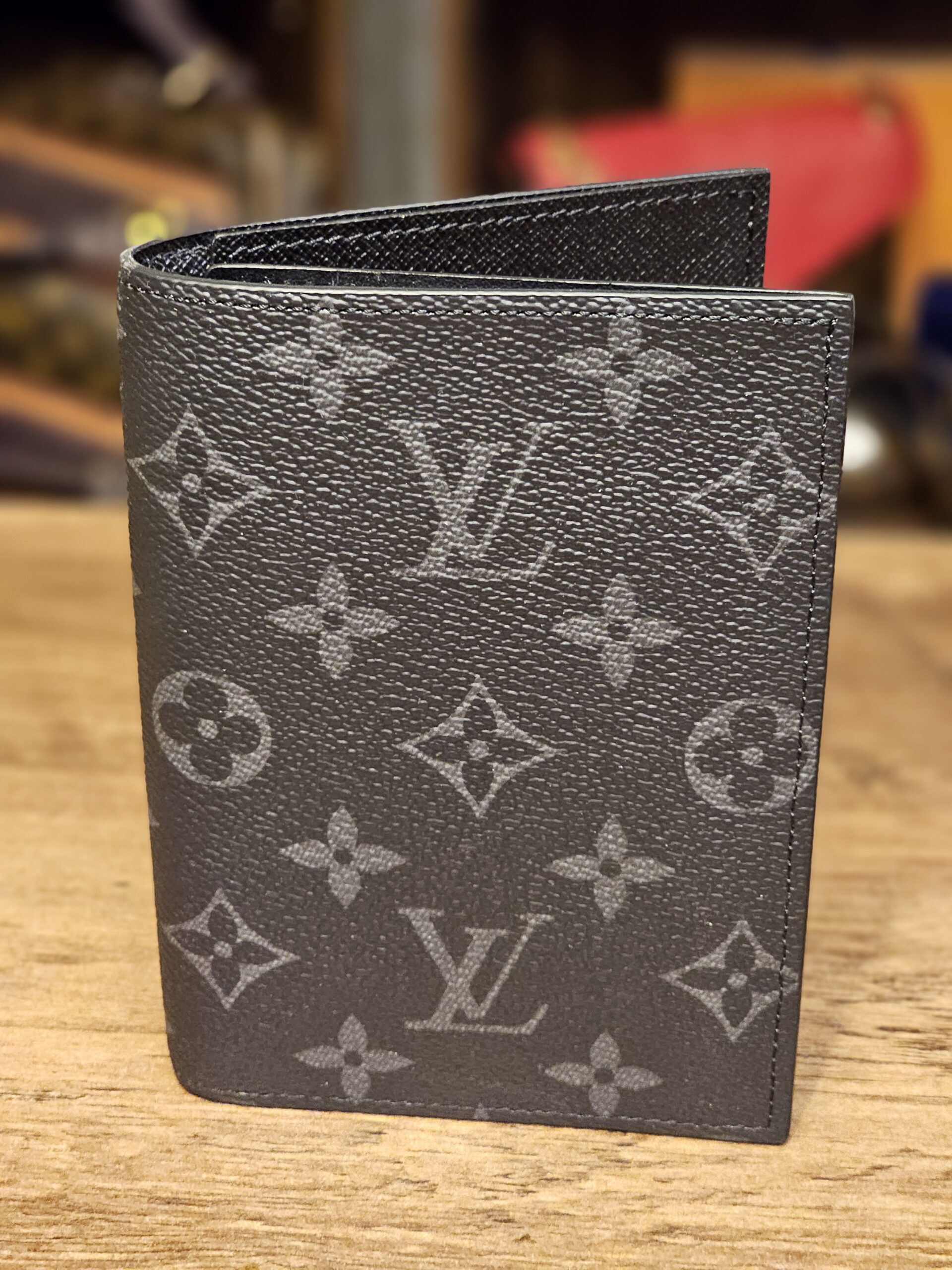 Louis Vuitton Passport Cover Eclipse