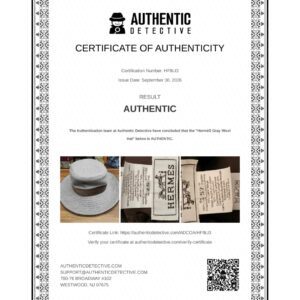 Hermes Wide Brim Wool/cashmere Hat - Image 11
