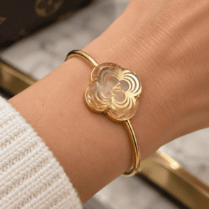 The bracelet worn on the wrist